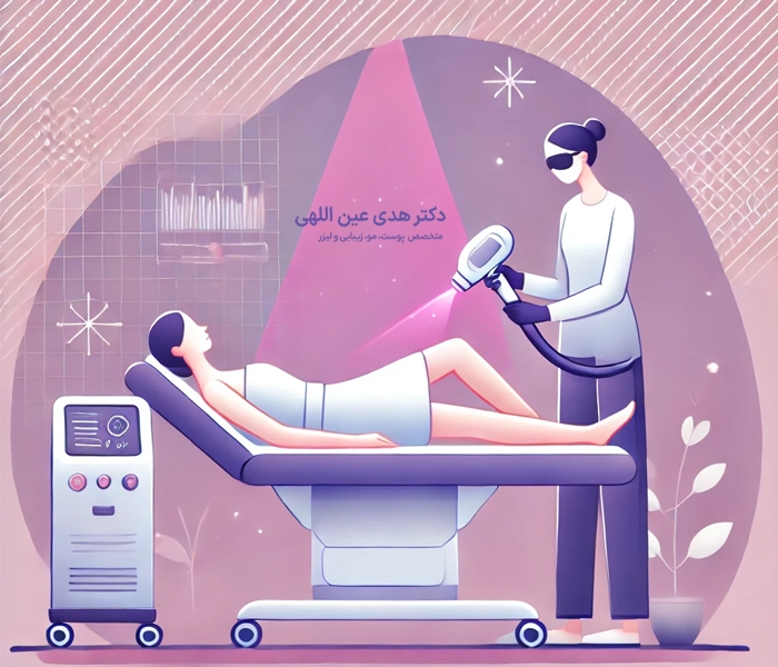 تعداد جلسات لیزر کل بدن